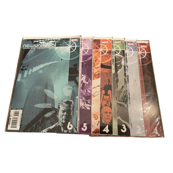 Marvel New Universe Lot of #1-6 Ellis Larroca Comic - Picture 9 of 9